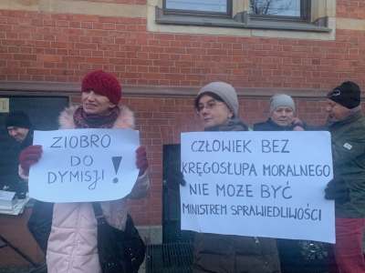 Wrocław: Manifestacja solidarności z sędziami - 2