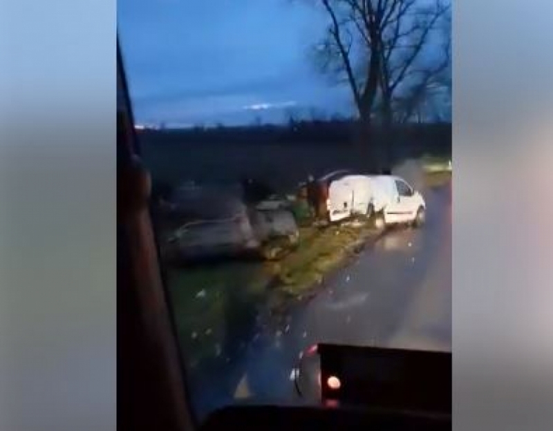 Tragiczny wypadek na trasie Wrocław-Strzelin - fot. Screen/https://www.facebook.com/strzelin998/