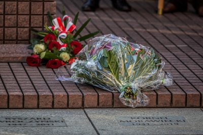 38. rocznica wprowadzenia stanu wojennego. Odsłonięto także tablicę poświęconą K. Morawieckiemu - 5