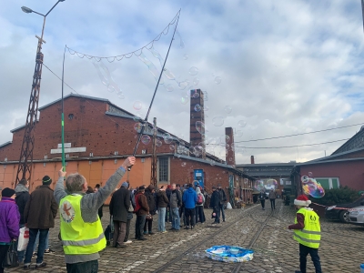 Wrocław: Wigilia w dawnej Zajezdni Dąbie - 1