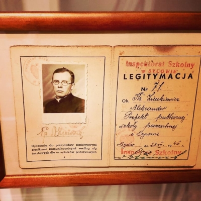 Syc&oacute;w: Wystawa poświęcona ks. Aleksandrowi Zienkiewiczowi
