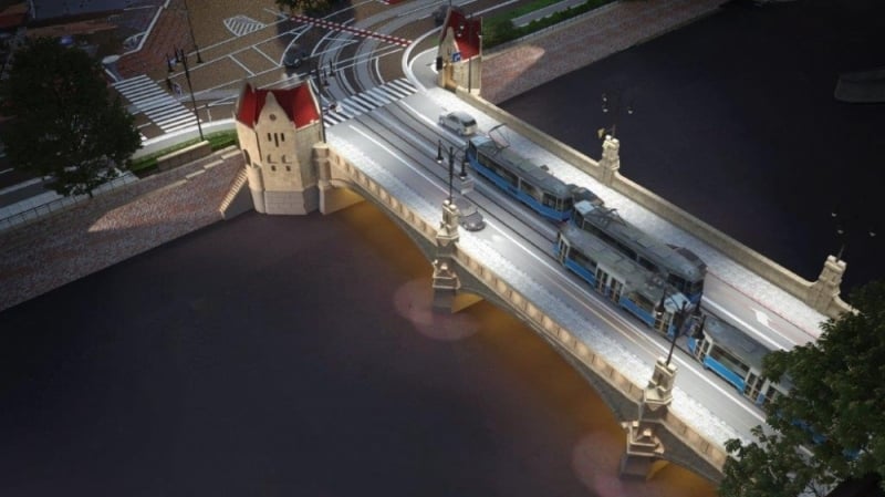 Wrocław: Rozpoczął się remont mostów Pomorskich. Co to oznacza dla kierowców i pasażerów MPK? - tak mają wyglądać mosty Pomorskie po remoncie