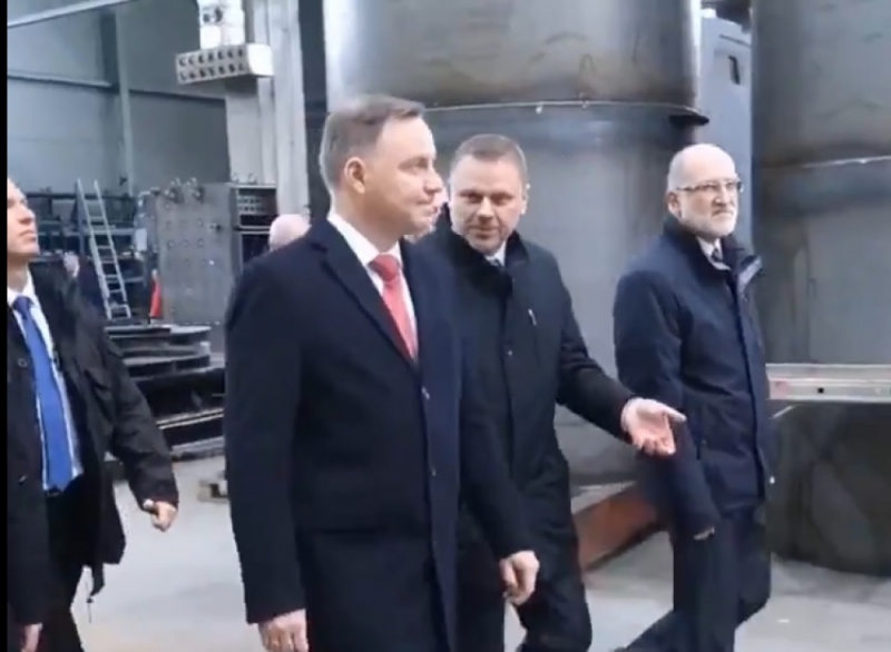 Prezydent Andrzej Duda na Dolnym Śląsku - fot. Twitter