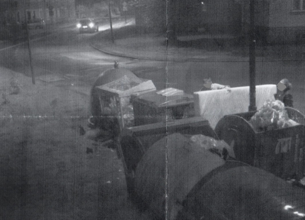 Bielawa wypowiada wojnę mieszkańcom wyrzucającym wielkogabarytowe śmieci  - fot. Fotopułapka SM Bielawa