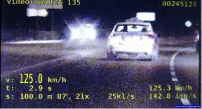 Lubin: Taks&oacute;wkarz pędził przez miasto ponad 120 km/h