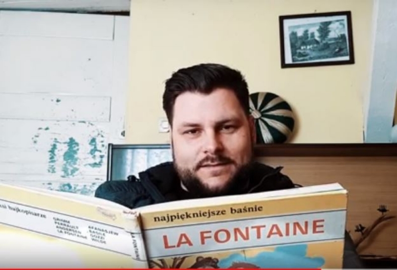 Koronawirus. Legniccy aktorzy czytają przedszkolakom - fot. screen z YT