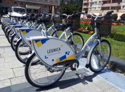 Koronawirus. Legnicki rower miejski działa normalnie, ale jest dezynfekowany
