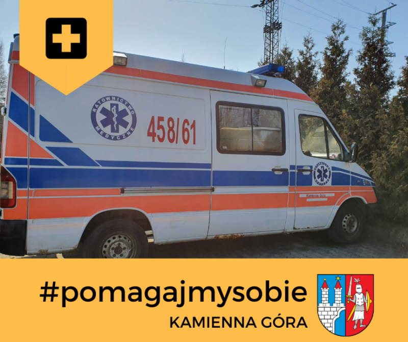 Kamienna Góra: Specjalna karetka dostarczy mieszkańcom żywność - fot. Facebook Miasto Kamienna Góra