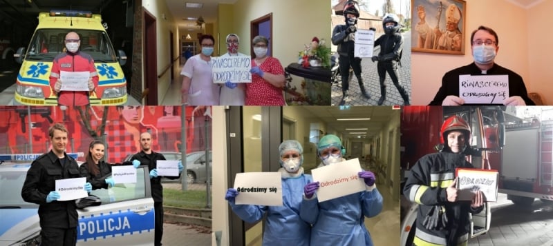 #ODRODZIMYSIĘ: Nagrali teledysk, by pomóc szpitalom [POSŁUCHAJ] - fot. odrodzimysie.pl