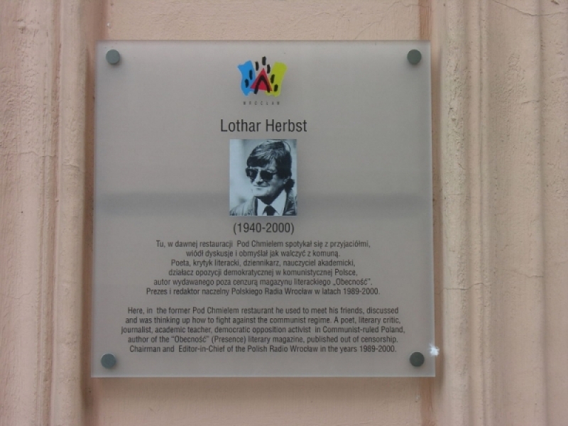 20. rocznica śmierci Lothara Herbsta - Fot. archiwum Radia Wrocław