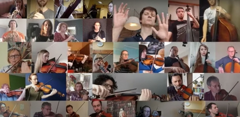 Kurier Dolnośląski: Kultura przeniosła się do sieci - fot. YouTube (Filharmonia Dolnośląska w Jeleniej Górze)