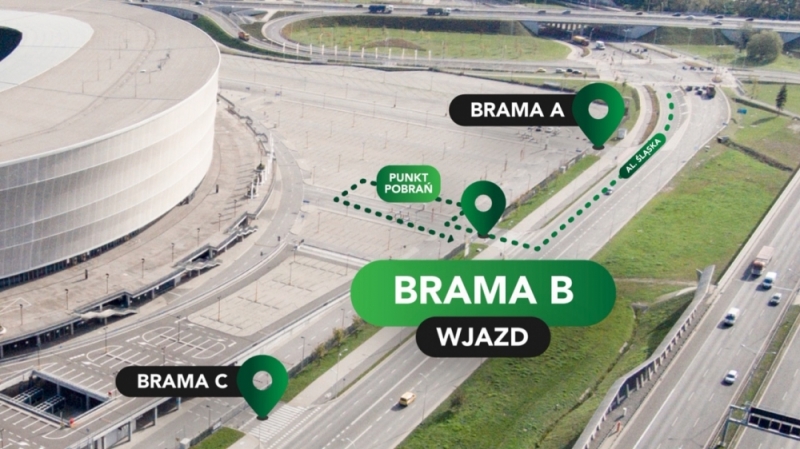 Na Stadionie Wrocław pobierają już próbki do badań na koronawirusa - fot. mat prasowe
