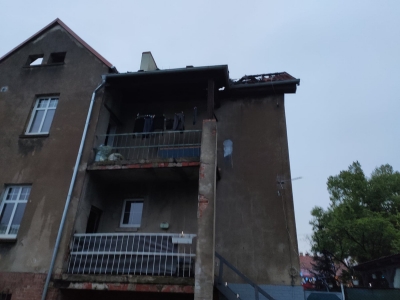 Pożar w Wińsku. 17 osób bez dachu nad głową - 9