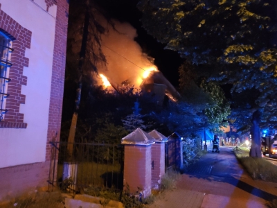 Pożar w Wińsku. 17 osób bez dachu nad głową - 12