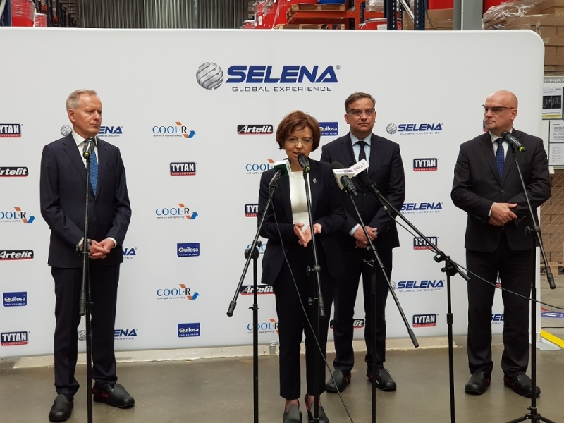 Marlena Maląg: Celem nadrzędnym jest utrzymanie zatrudnienia - fot. Bartosz Szarafin