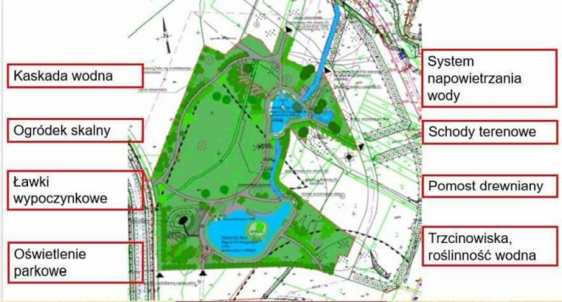 Projekt Parku Krzyckiego zostanie stworzony od nowa - fot. mat. prasowe