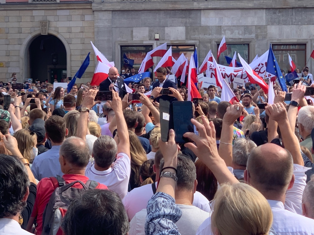 Rafał Trzaskowski na Dolnym Śląsku - fot. M. Gadawa/ A. Andrzejewski