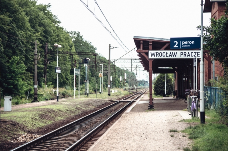 Stacja kolejowa Pracze Odrzańskie [FOTOSPACER] - fot. Patrycja Dzwonkowska