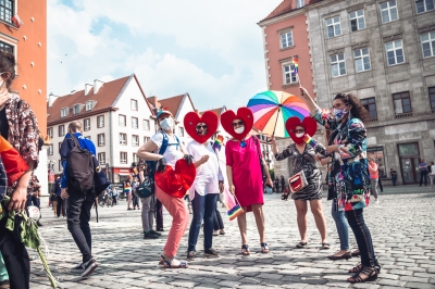 "Jestem człowiekiem, nie ideologią". Manifest przeciwko mowie nienawiści we Wrocławiu - 5