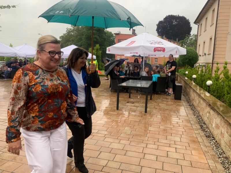 Beata Kempa w Wołowie i Miliczu - fot. Malwina Gadawa