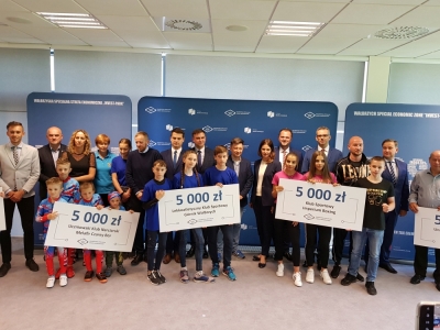 Młodzi sportowcy z Wałbrzycha i okolic z rządowym wsparciem