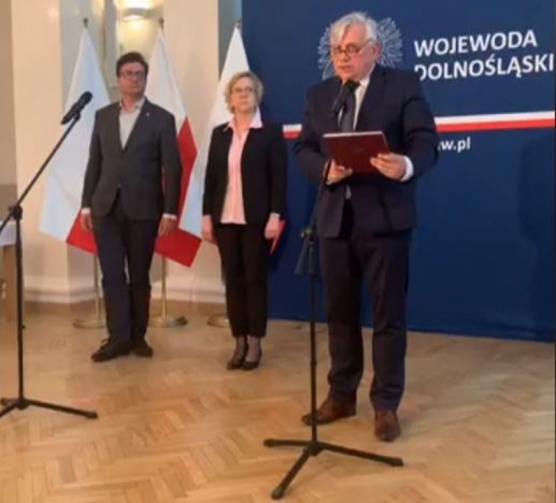 Sytuacja hydrologiczna na Dolnym Śląsku stabilizuje się - fot. Dolnośląski Urząd Wojewódzki we Wrocławiu