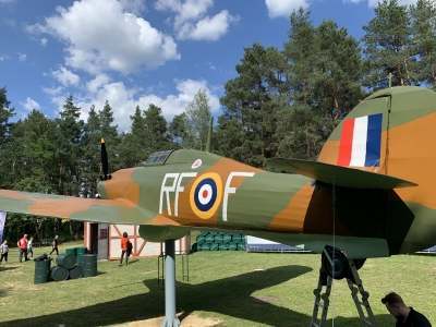 Lubin: Replika Hawker Hurricane do zobaczenia w Parku Leśnym - 6