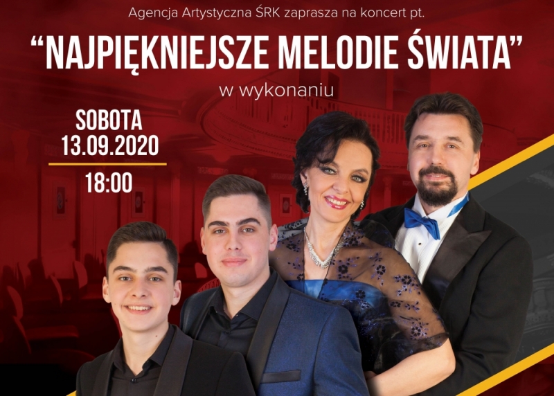 Koncert Śpiewającej Rodziny Kaczmarek: "Najpiękniejsze Melodie świata" [KONCERT ODWOŁANY] - fot. mat. prasowe
