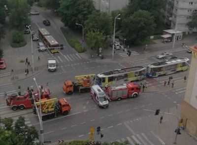 Wrocław: Kobieta potrącona przez tramwaj