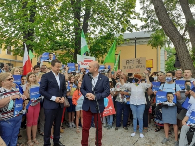 Rafał Trzaskowski odwiedza Dolny Śląsk na finiszu kampanii