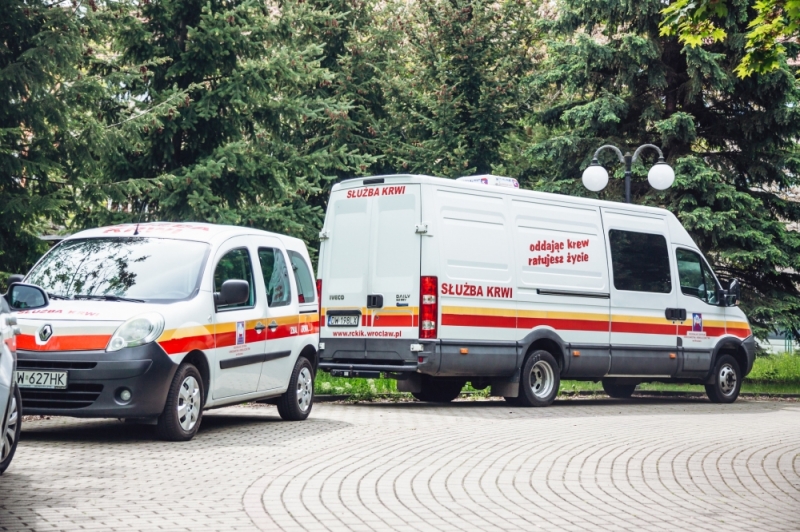 Regionalne centrum krwiodawstwa wyjeżdża w trasę - fot. Patrycja Dzwonkowska
