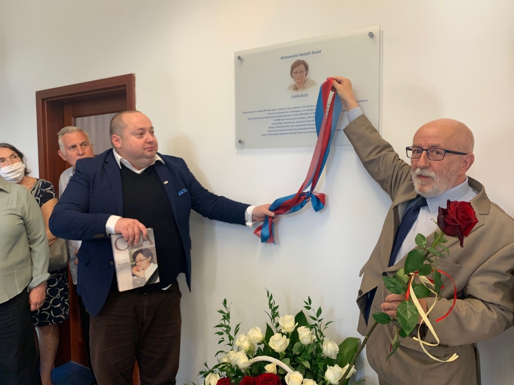 MPK upamiętniło Aleksandrę Natalli-Świat - fot. Malwina Gadawa