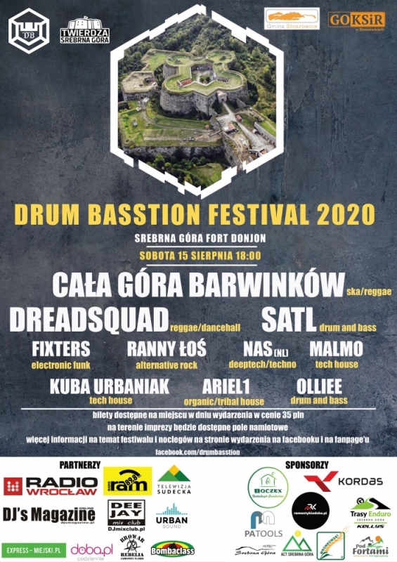 Drum Basstion Festival - nowy festiwal na Dolnym Śląsku - materiały prasowe 