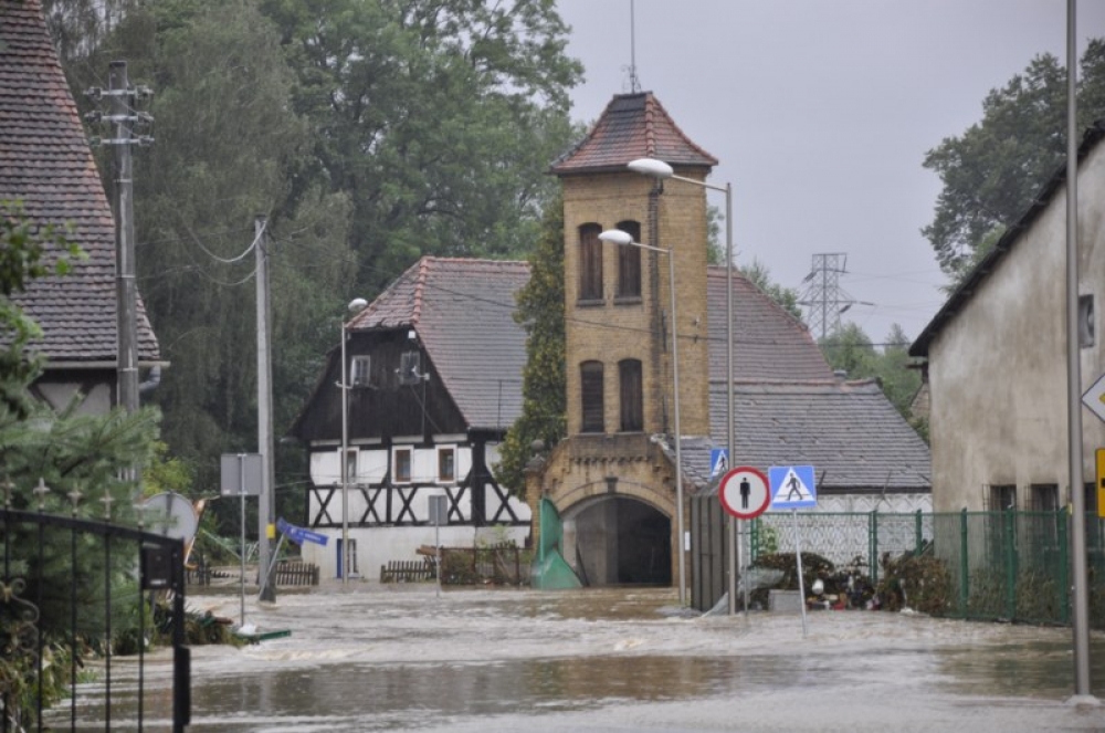 Dźwiękowa Historia: Powódź w Bogatyni - fot. archiwum Radia Wrocław