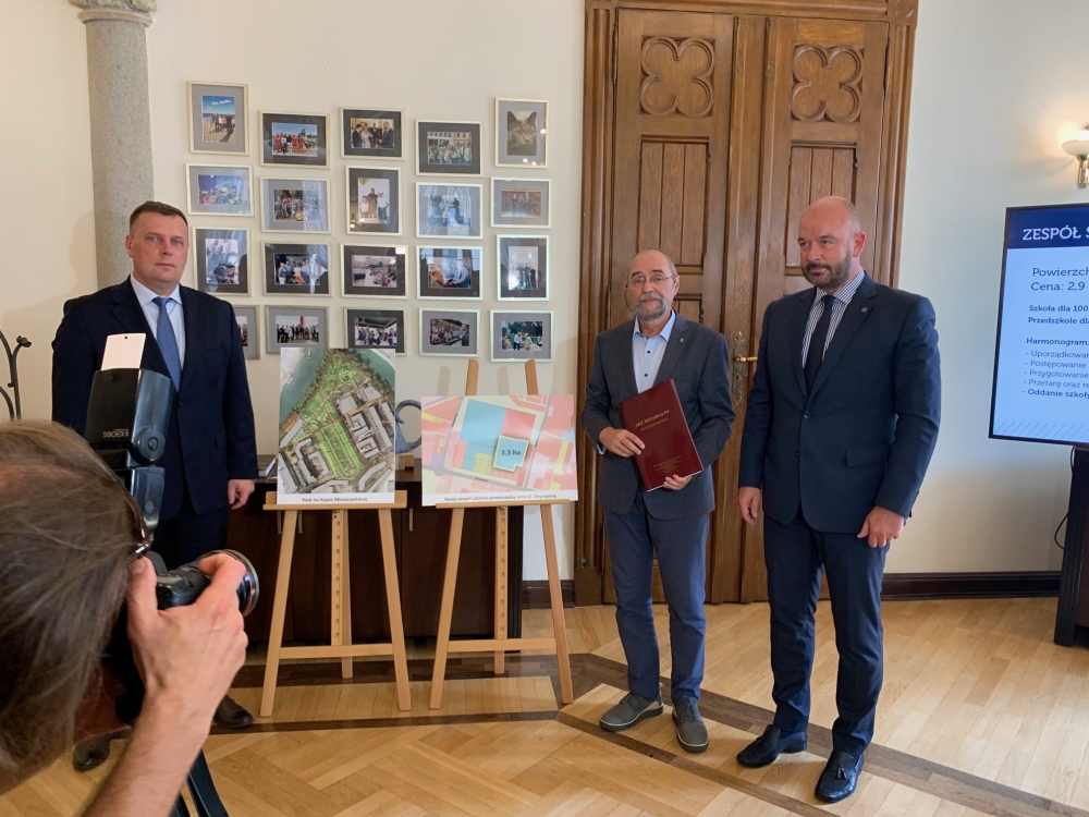 W centrum Wrocławia powstanie nowy park - fot. Malwina Gadawa