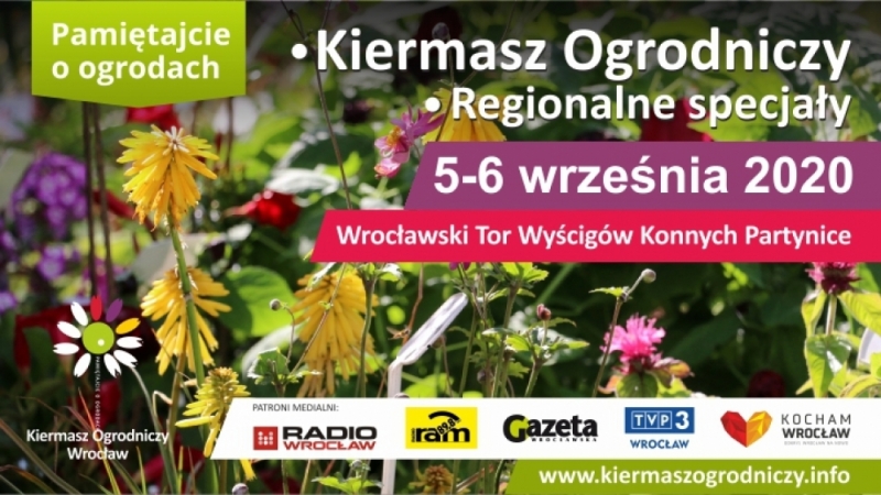 "Pamiętajcie o ogrodach", czyli kiermasz ogrodniczy we Wrocławiu - materiały prasowe