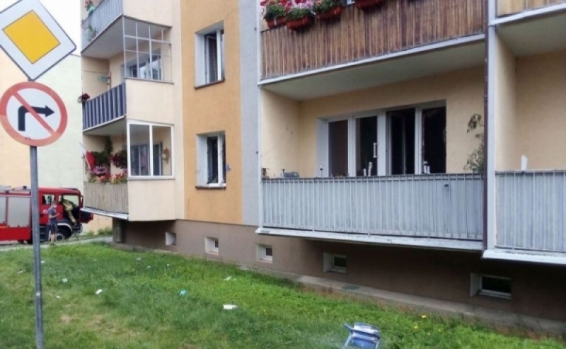 Wybuch w Kamiennej Górze: Areszt dla drugiego z monterów. Trwa zbiórka dla rodziny - fot. OSP Pisarzowice