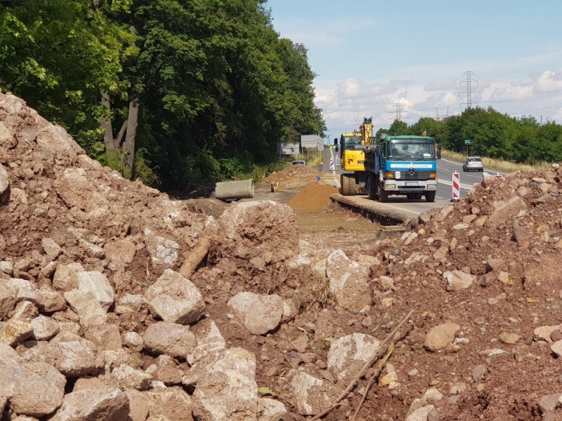 Zjazd z DK35 do Zamku Książ będzie bezpieczniejszy - fot. Batosz Szarafn