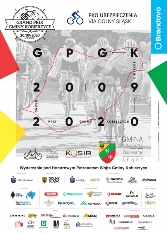 Grand Prix Gminy Kobierzyce – kolejny przystanek na mapie cyklu wyścigów kolarskich PKO Ubezpieczenia VIA Dolny Śląsk.  - fot. mat. prasowe