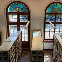 Biblioteka na dworcu w Obornikach Śląskich 