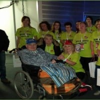 Wolontariusze z hospicjum w Lubinie 