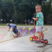 Skatepark u zbiegu ulicy Borowskiej ze Ślężną we Wrocławiu 