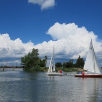 Przystań na Jeziorze Bielawskim