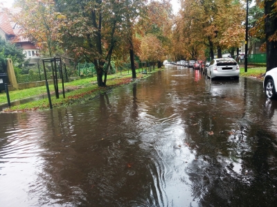 Intensywny deszcz na Dolnym Śląsku