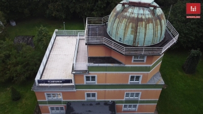 #Migawka z drona - niesamowity budynek w Parku Szczytnickim