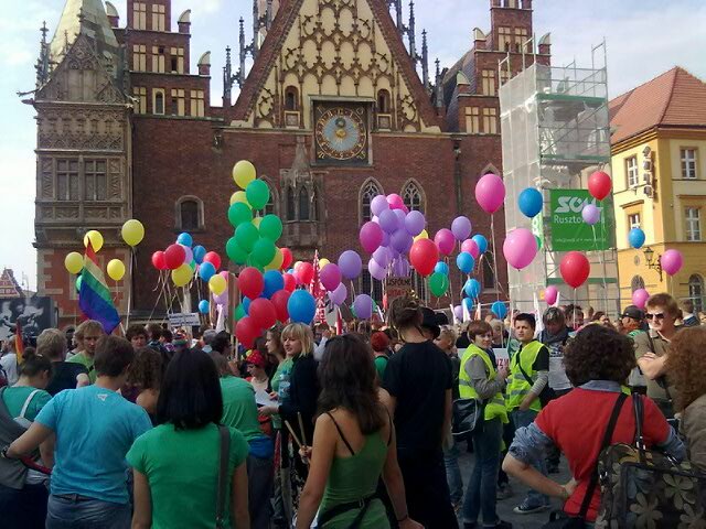 Marsz Równości we Wrocławiu - Fot. Elżbieta Osowicz