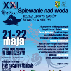 21-22 maja Śpiewanie nad Wodą Mietków 2016 –