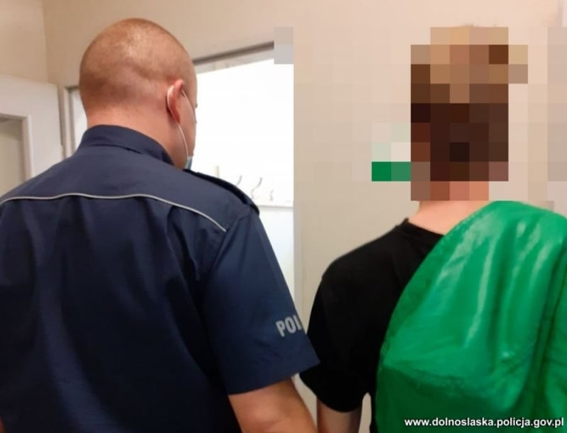Areszt za usiłowanie rozboju na kobiecie, która miała w torebce 60 tys. zł - fot. mat.prasowe/ Policja