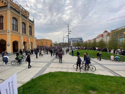 "Noc wieszaka". Kolejne manifestacje po wyroku TK ws. aborcji (ZDJĘCIA) - 0