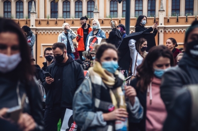 "Noc wieszaka". Kolejne manifestacje po wyroku TK ws. aborcji (ZDJĘCIA) - 4
